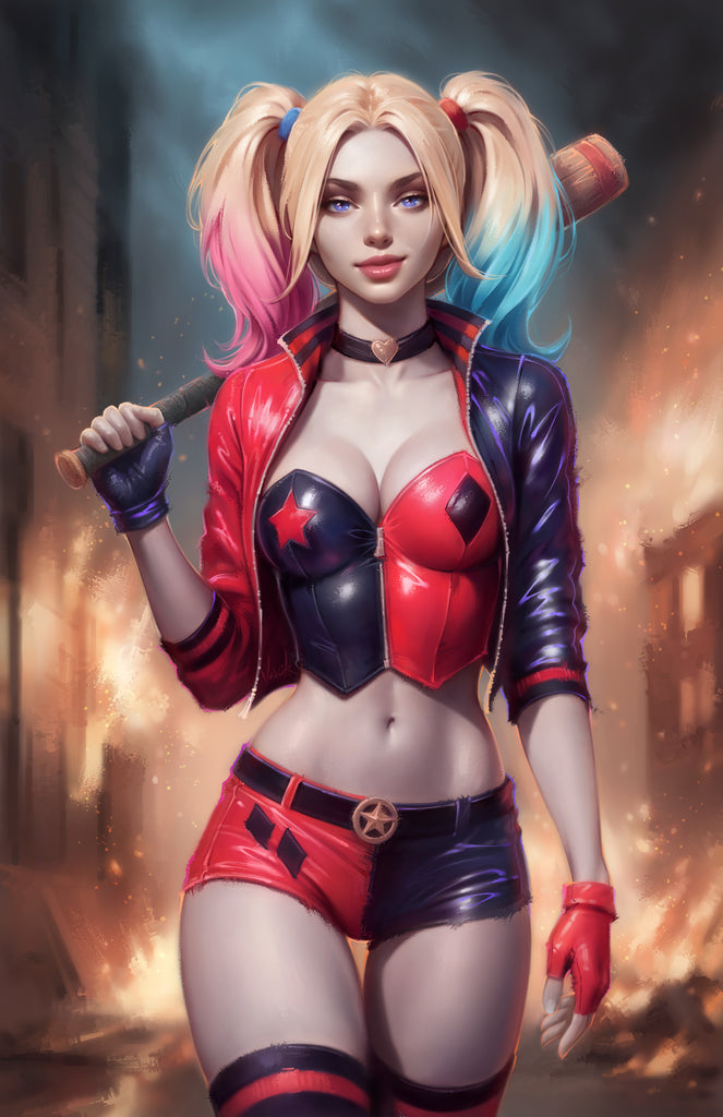 HARLEY QUINN 11"x17" PRINT BY WILL JACK (PREORDER)