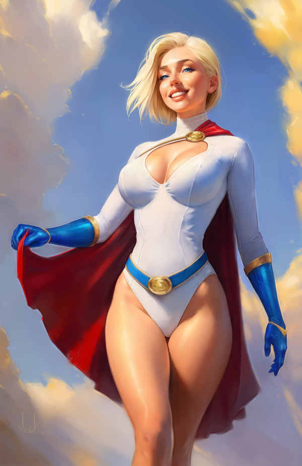 Power Girl 11"x17" (Day) PRINT BY WILL JACK (PREORDER)