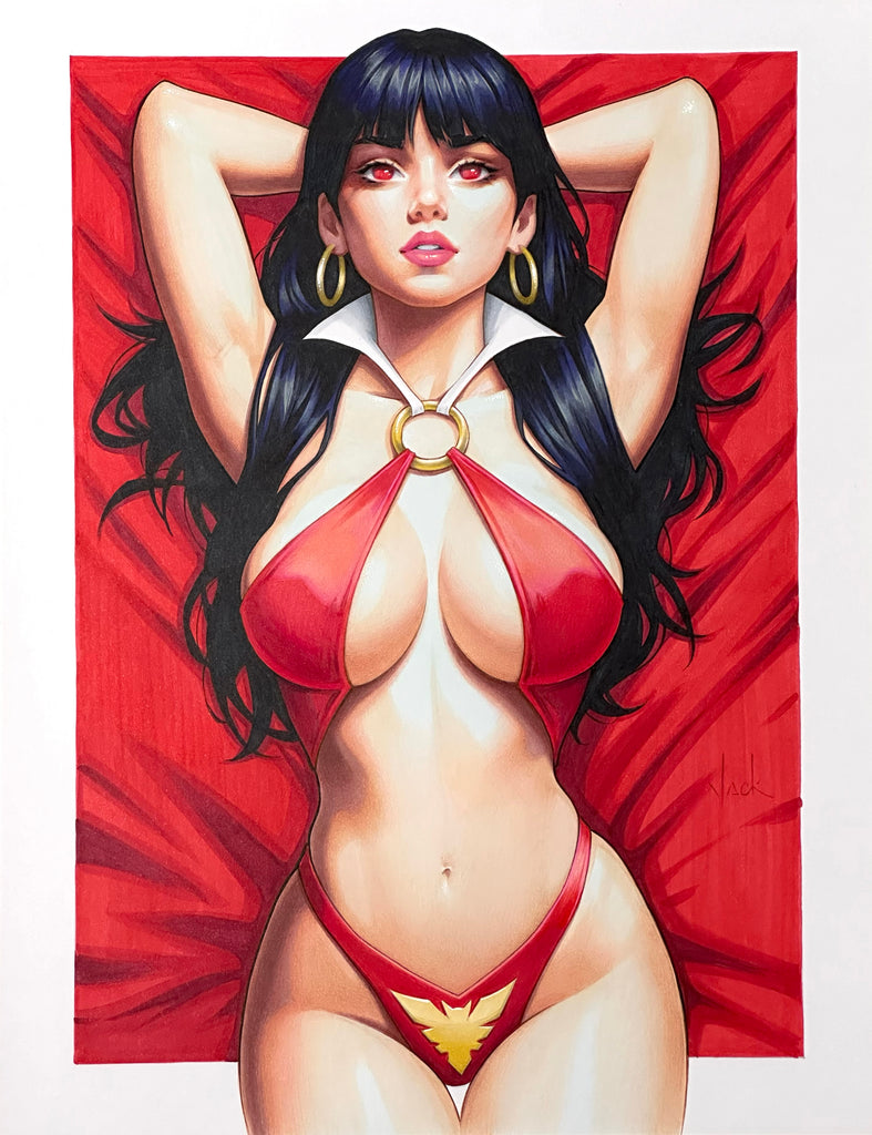 Vampirella #666 Original Art